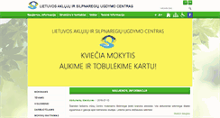 Desktop Screenshot of lasuc.lt